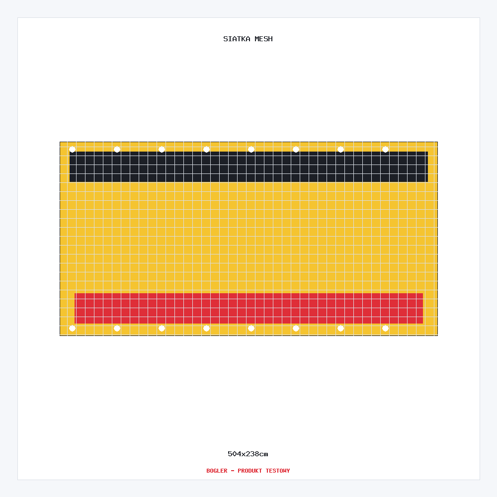 Siatka Mesh 504x238cm