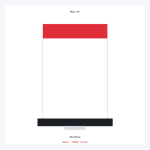 Roll-up 85x200cm